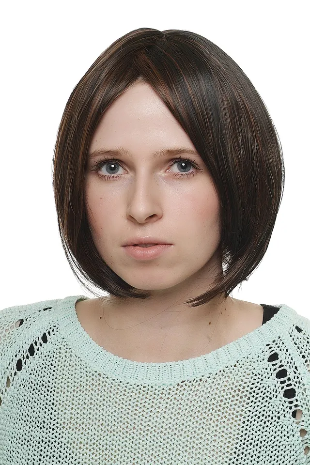 wig-me-up-sa036-2h30-kurze-bob-per-cke-mittelscheitel-schwarz-rotbraun image 1