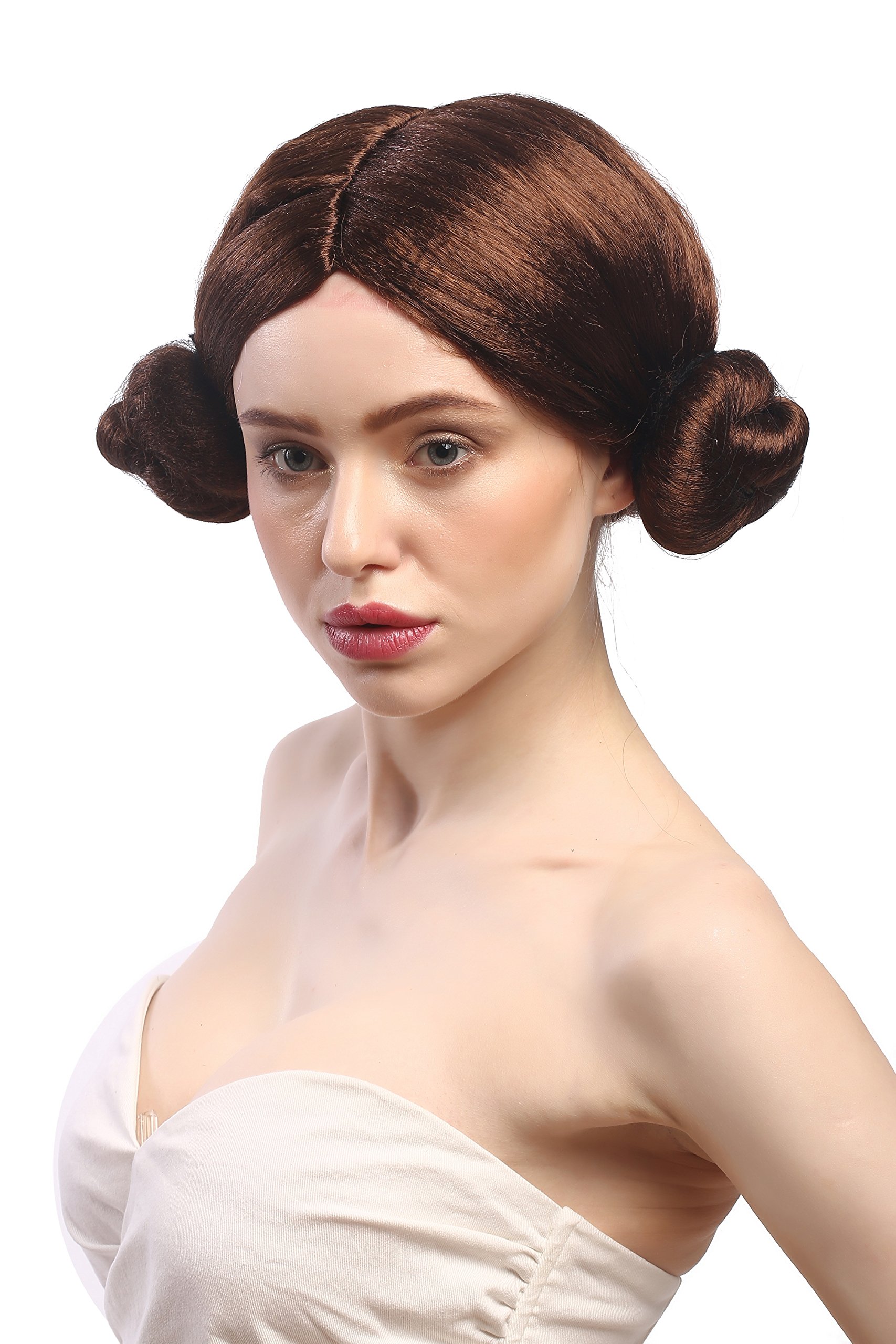 wig-me-up-9331-za33-damen-per-cke-tracht-dutts-braun-20-cm image 2