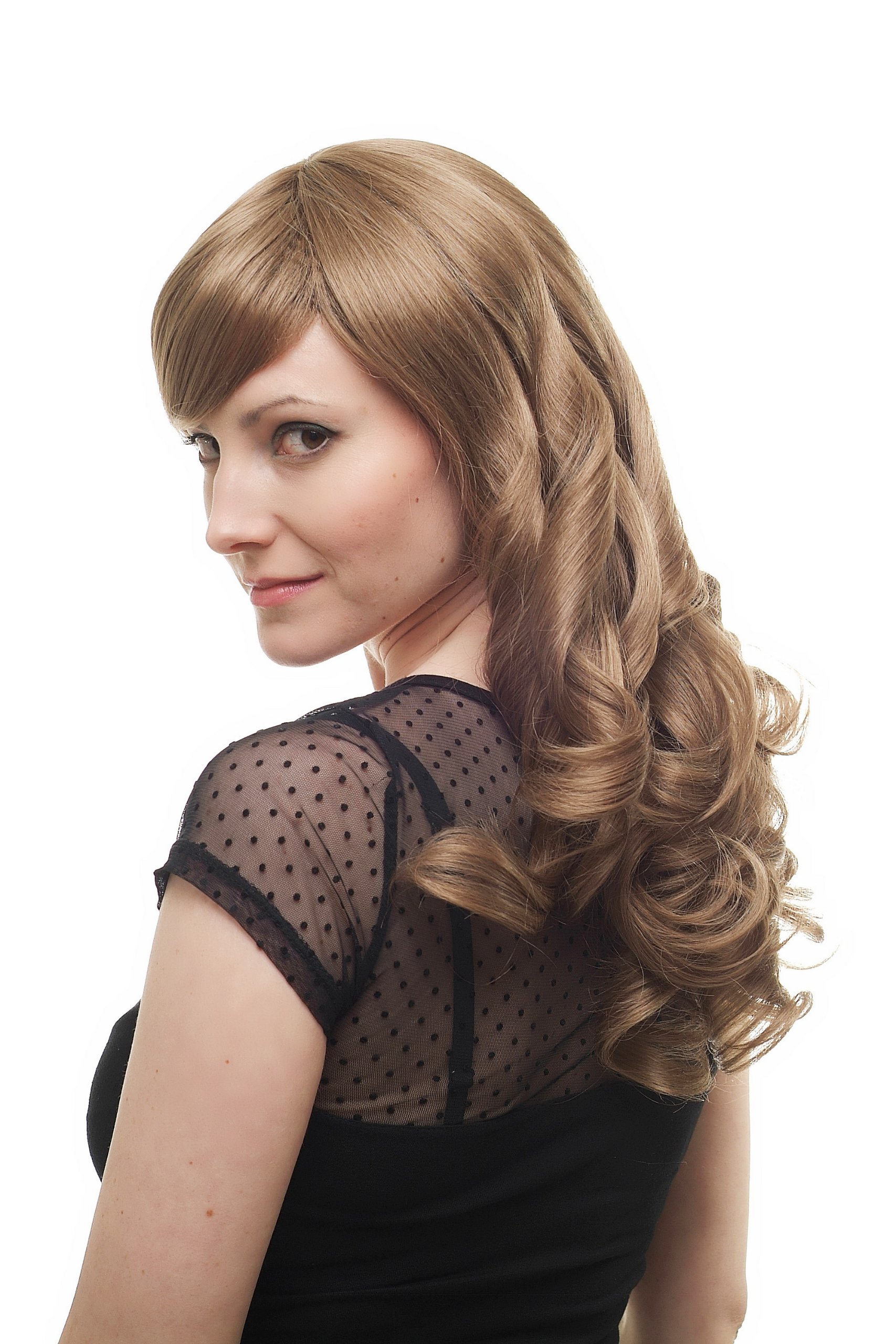 wig-me-up-3405-14-damenper-cke-lang-gelockt-dunkelblond-50-cm-mit-scheitel image 2
