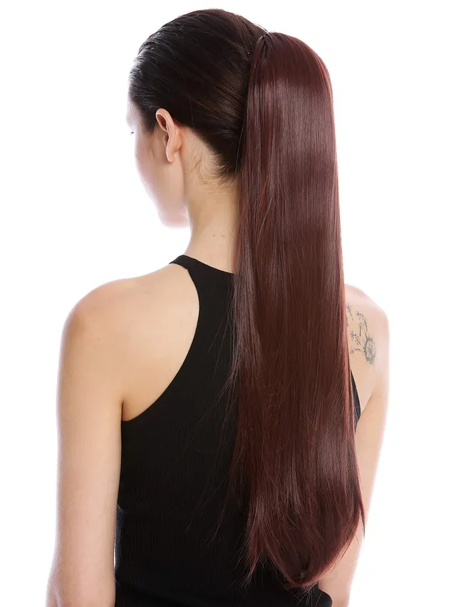 wig-me-up-yzf-1094s-33-pferdeschwanz-haarteil-63-cm-mahagoni image 1