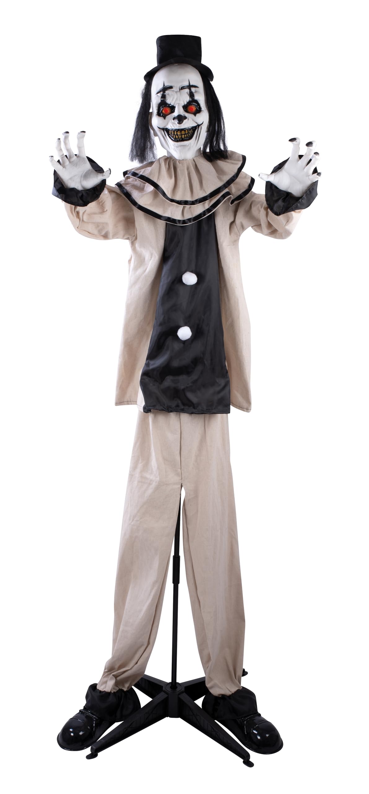 ptit-clown-22237-animierter-halloween-clown-160-cm-sound-licht-st-nder image 1