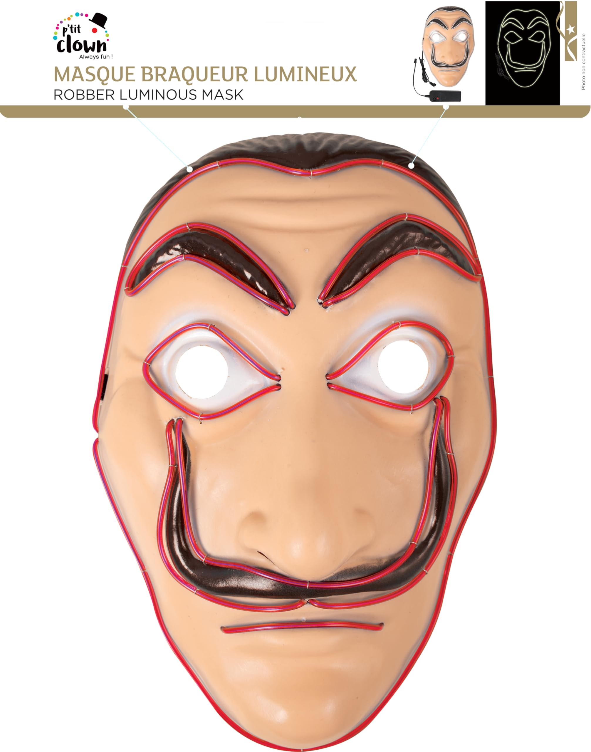 p-tit-clown-re54061-dali-r-uber-maske-beleuchtet-mit-led image 2