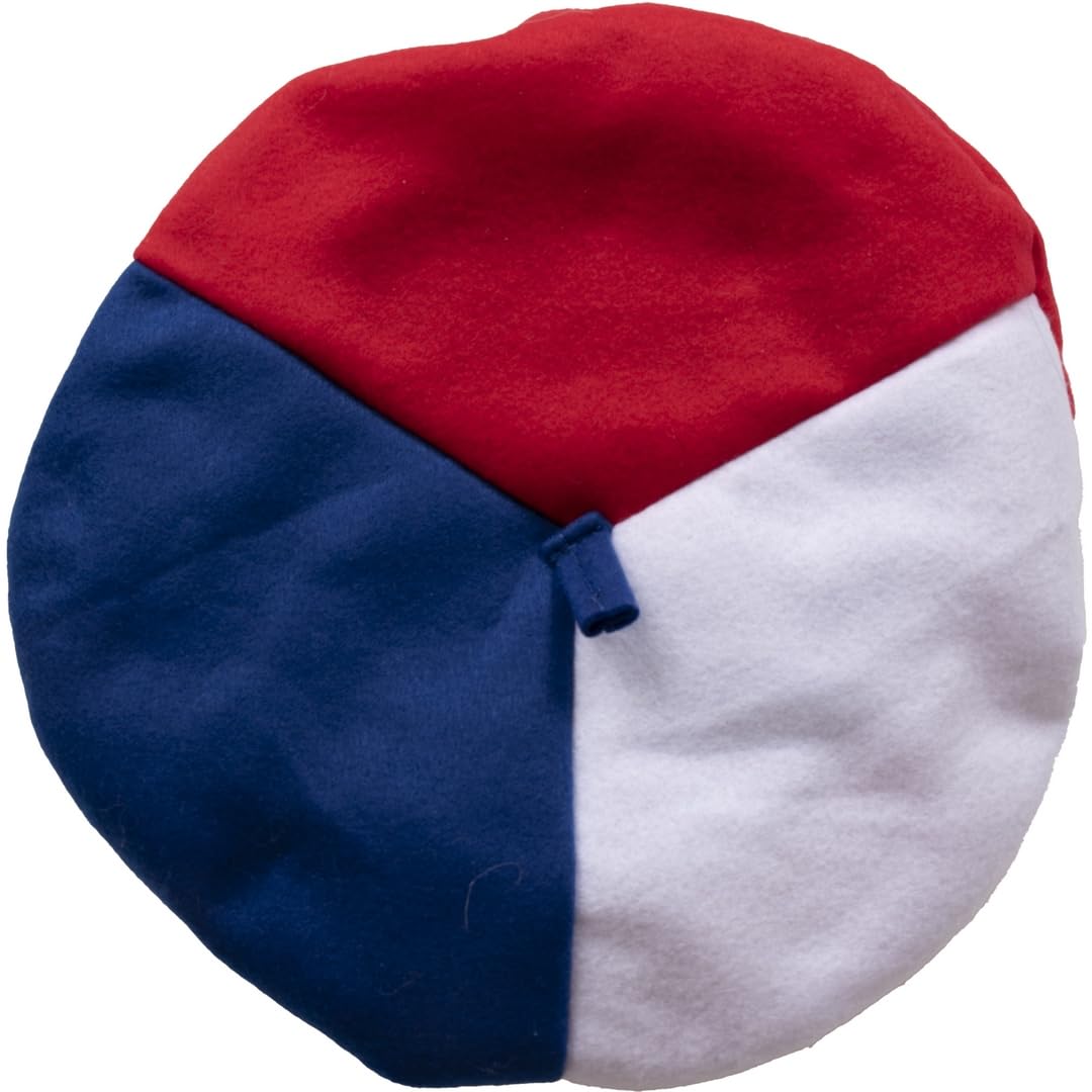 p-tit-clown-22382-barett-blau-wei-rot-frankreich-fans-polyester image 6