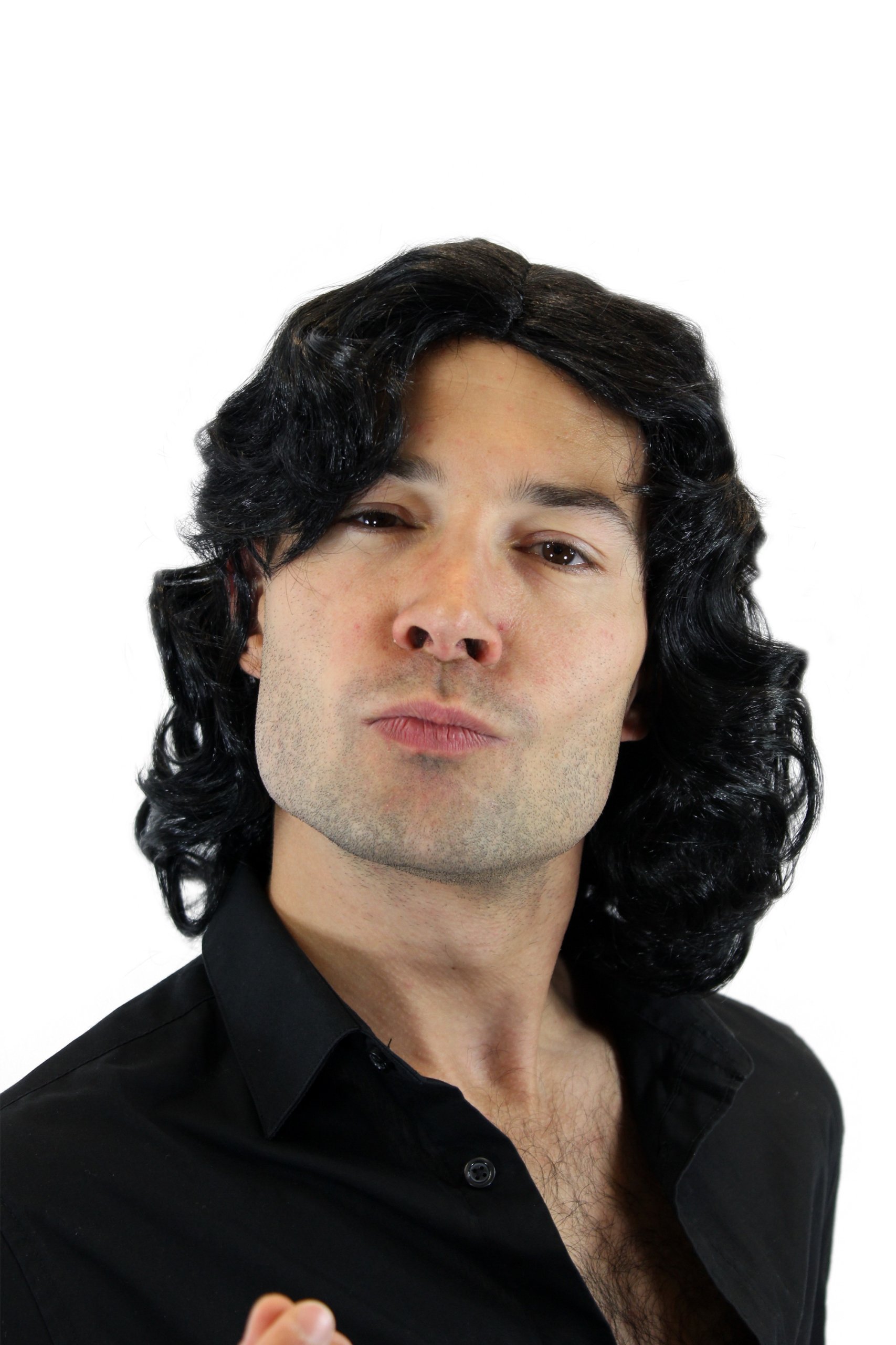 wig-me-up-3750-p103-herrenper-cke-70er-80er-schwarz-mittelscheitel image 2