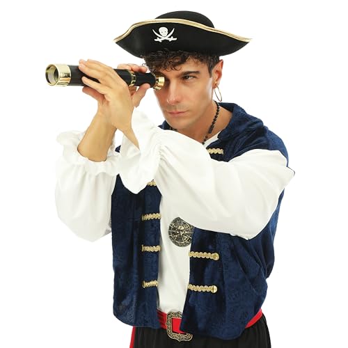 ptit-clown-piratenfernrohr-44900-braun-gold-teleskop image 4