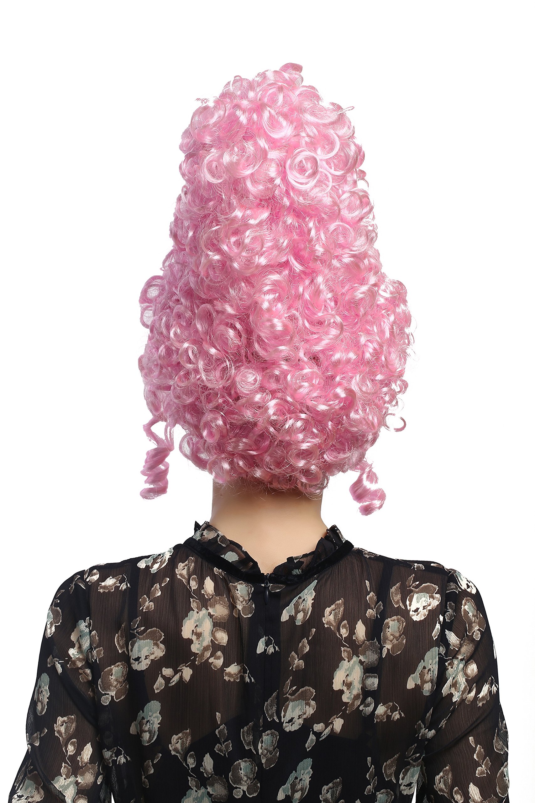 wig-me-up-dh1032-pc28-beehive-turmper-cke-rosa-pink-35-cm-damen image 2