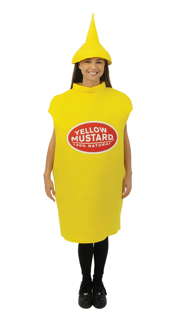 ptit-clown-ketchup-senf-flaschen-kost-m-erwachsene-unisex image 1