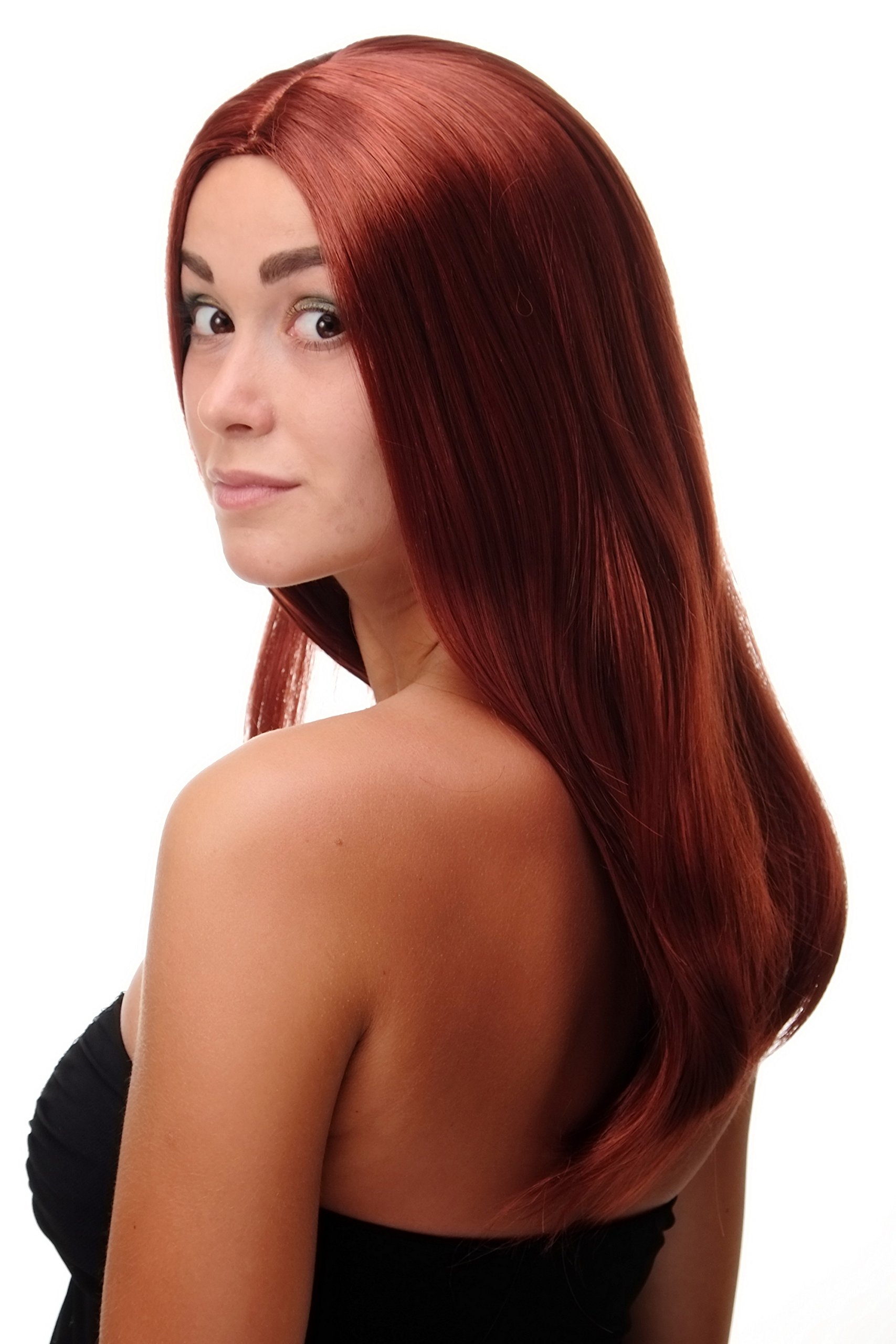 wig-me-up-sa-151-135-damenper-cke-dunkel-kupferrot-lang-glatt-mittelscheitel-60- image 3