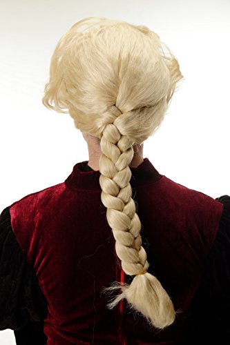 wig-me-up-pt0031-hk613b-damenper-cke-lang-hellblond-mit-dickem-flechtzopf-und-to image 7