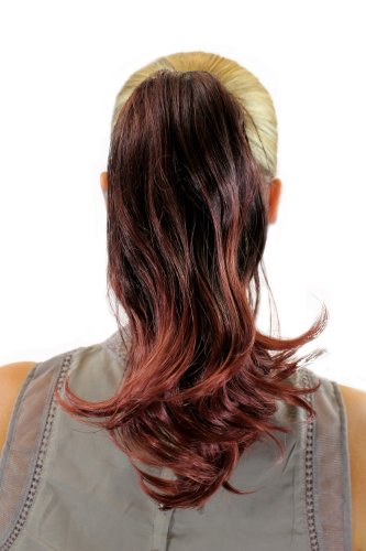 wig-me-up-zopf-cm-411-2t35-haarteil-rotbraun-mix-gewellt-30-cm image 4