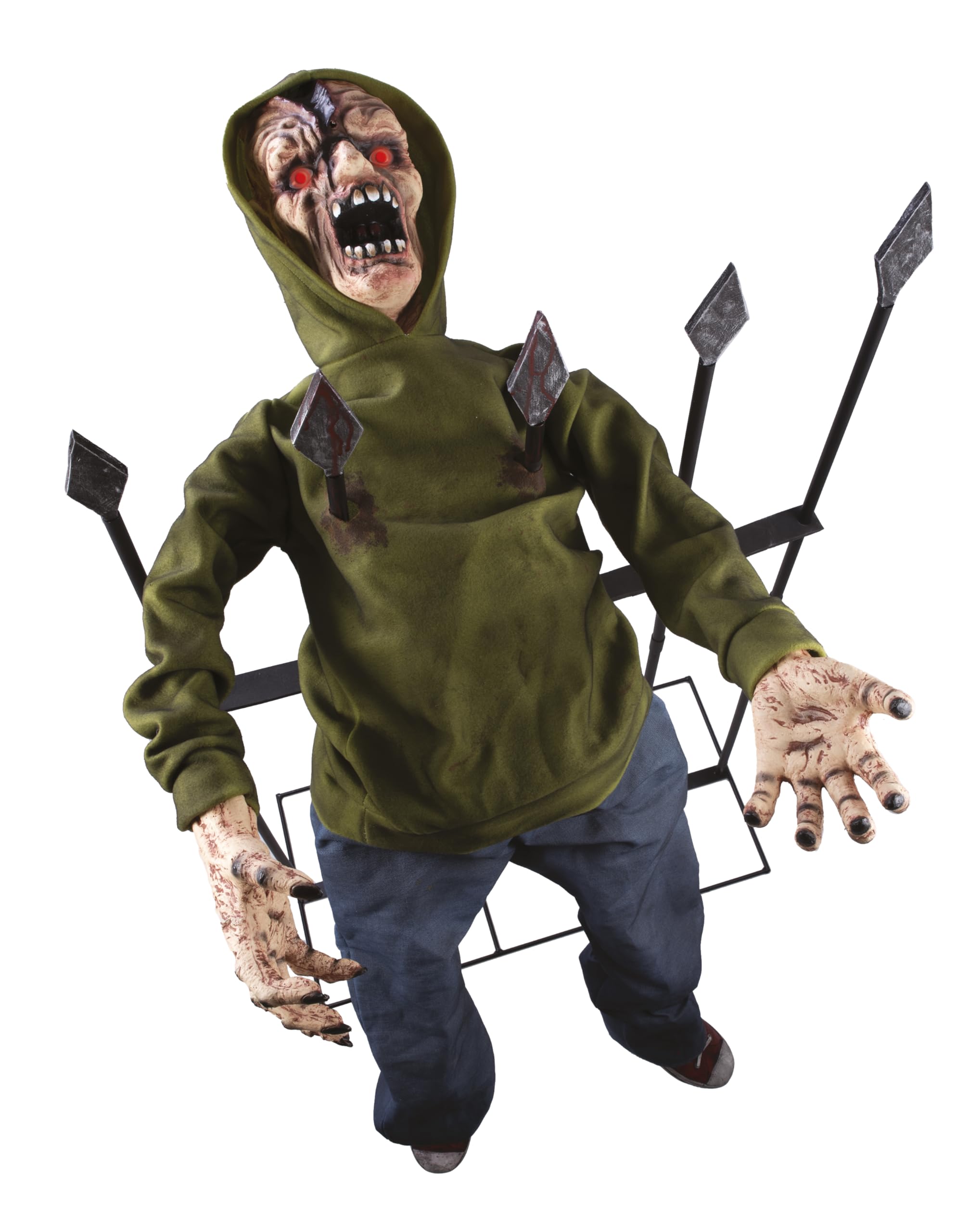 p-tit-clown-animierter-aufgespie-ter-zombie-140-cm-mit-sound-licht image 2