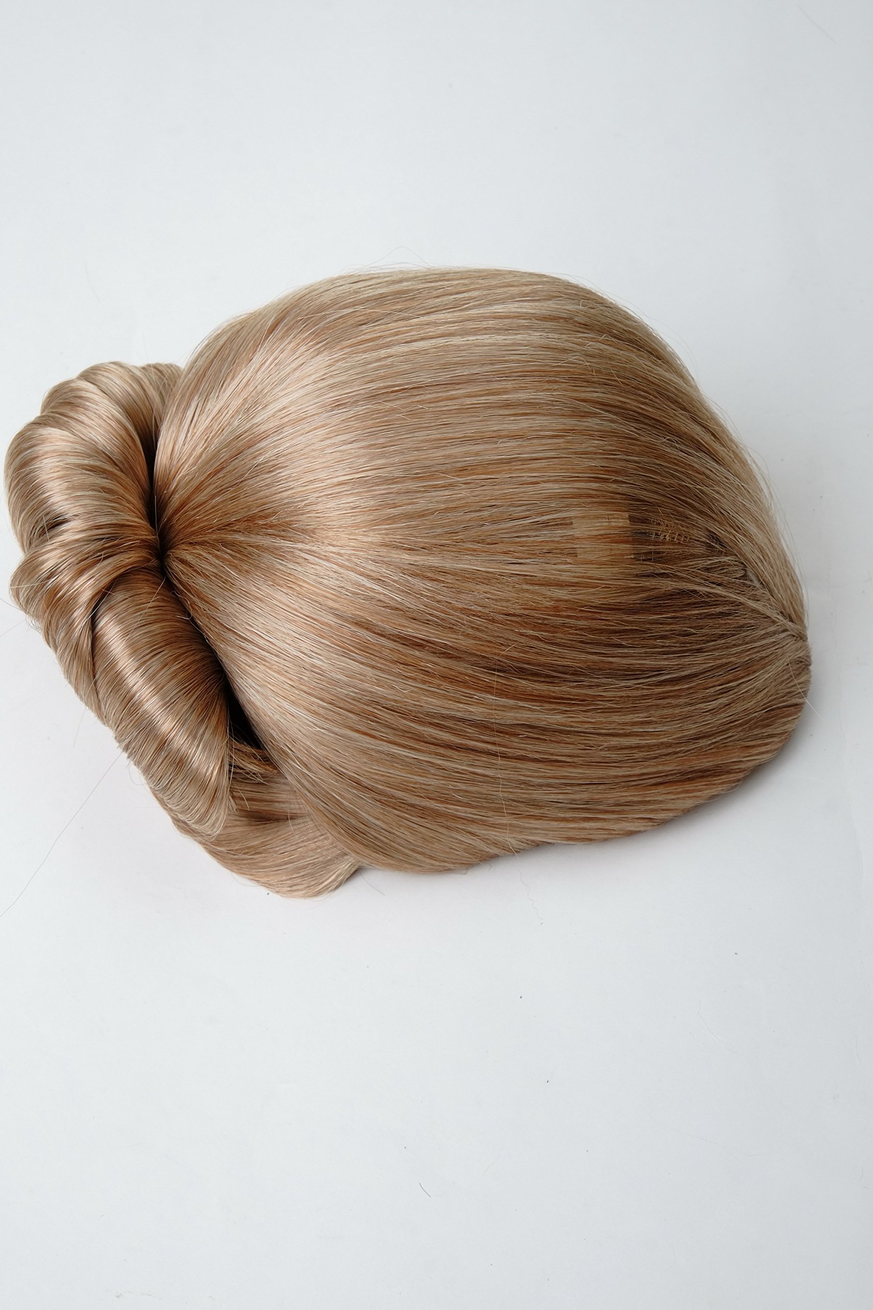 wig-me-up-n792-27t613-haarteil-dutt-haarknoten-turmfrisur-blond-gestr-hnt-16-cm image 3