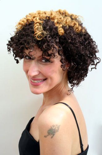 wig-me-up-afro-per-cke-braun-halblang-karibik-afrika-look-p103 image 3