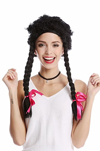 wig-me-up-785-38-damenper-cke-afro-locken-schwarz-mit-z-pfen-50-cm image 5