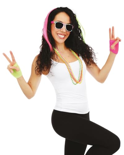 ptit-clown-80er-fluo-kost-m-set-neon-one-size image 8