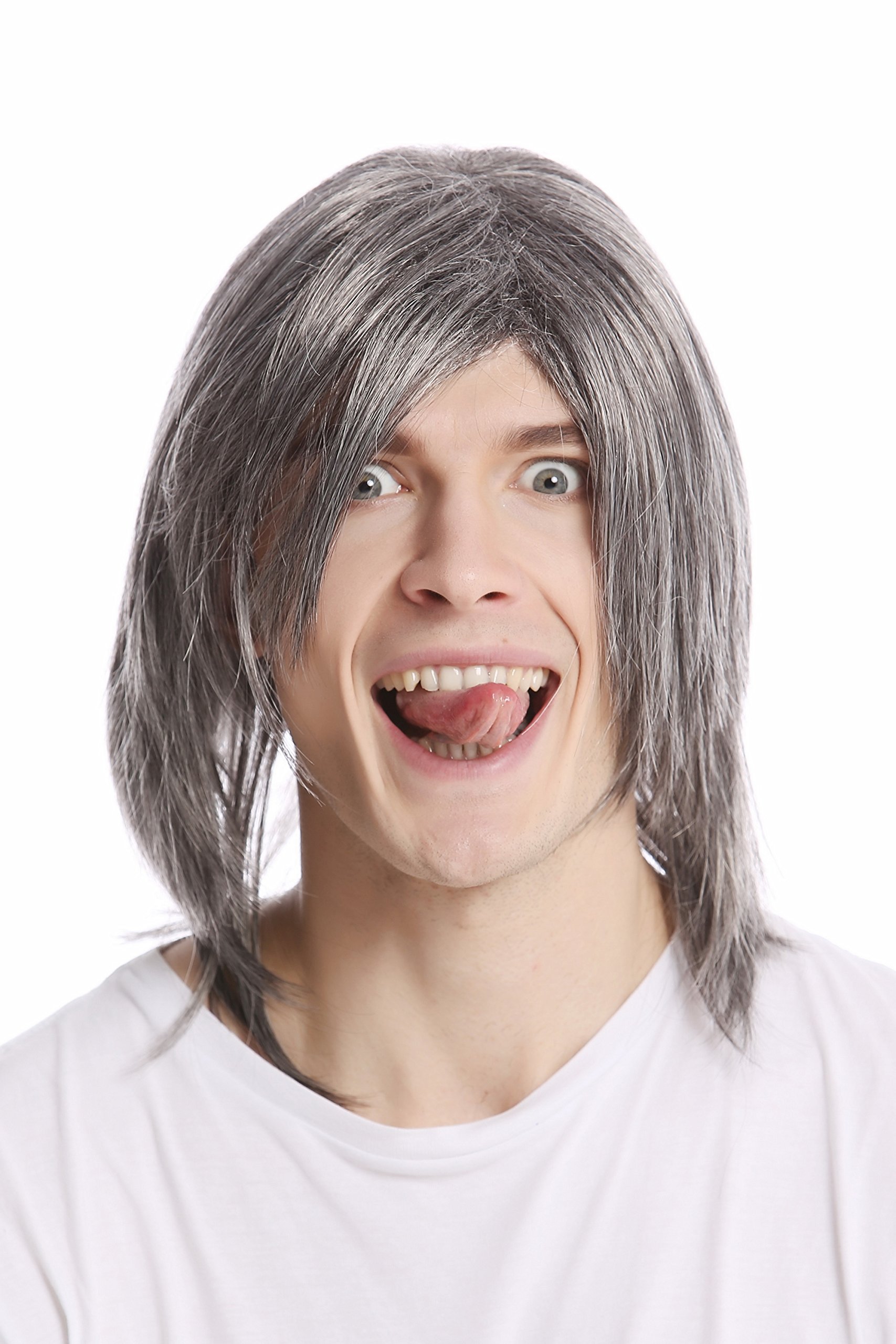 wig-me-up-gfw892-18t22-herrenper-cke-lang-blond-mix-mit-seitenscheitel-35-cm image 6