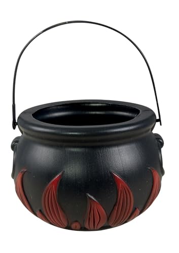 ptit-clown-14206-hexenkessel-mit-flammeneffekt-17-cm-schwarz-kunststoff image 4