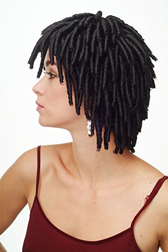 wig-me-up-dw409-1b-afro-per-cke-stark-gelockt-kurz-schwarz-30-cm image 7