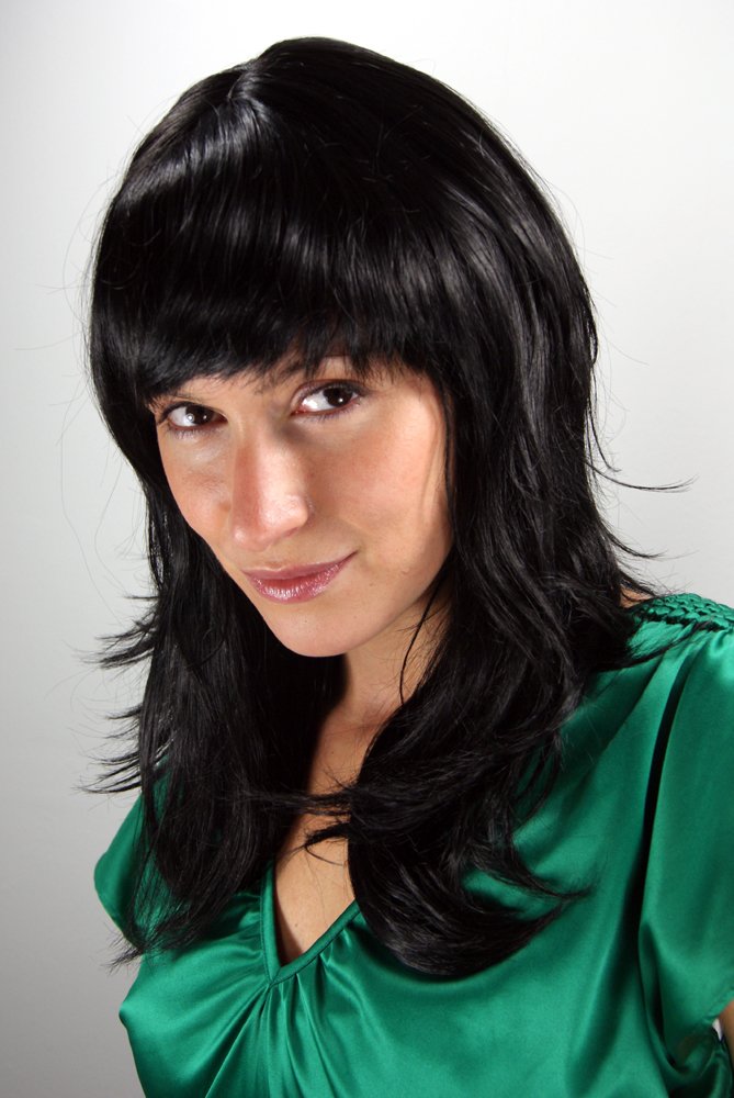 wig-me-up-1548-1b-damenper-cke-lang-schwarz-gestuft-mit-pony image 2