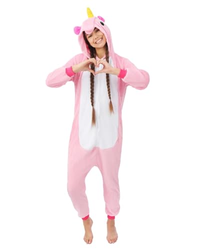 ptit-clown-kigurumi-einhorn-rosa-einteiler-kost-m-f-r-erwachsene image 6