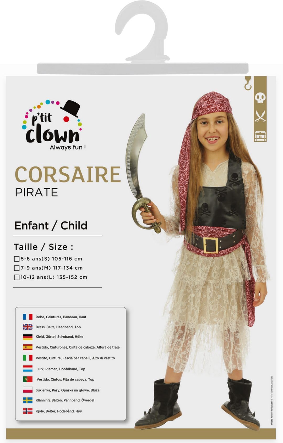 p-tit-clown-piratenkost-m-m-dchen-kinderkost-m-freibeuter image 5
