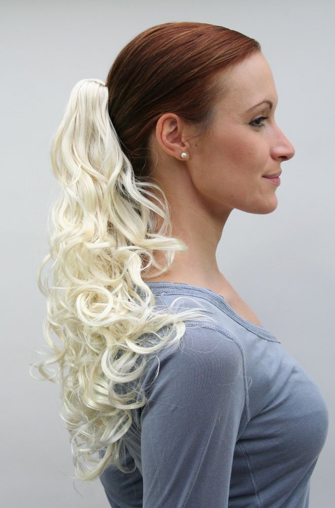 wig-me-up-c-128-613-haarteil-zopf-platinblond-gelockt-ca-45-cm image 2