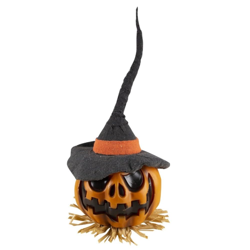 ptit-clown-deko-k-rbis-50-cm-orange-mit-sound-und-licht image 1