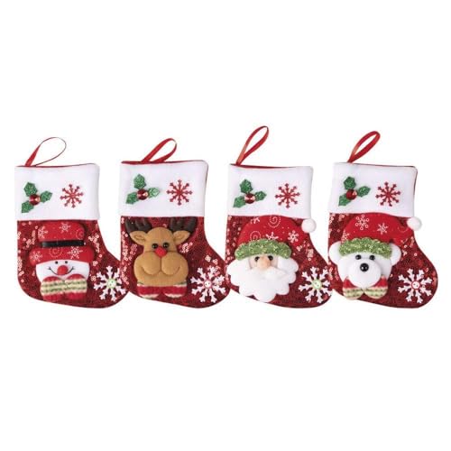 ptit-clown-mini-weihnachtsstrumpf-15-cm-zum-aufh-ngen-sortiert image 2