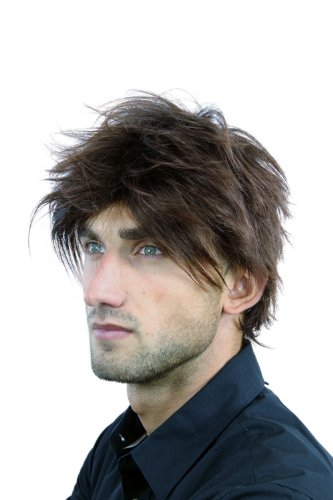 wig-me-up-wl-2075-4t33-herrenper-cke-kurz-wild-dunkelbraun-rotbraun image 7