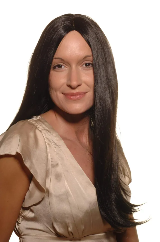 wig-me-up-sa-151-1-per-cke-schwarz-lang-glatt-60-cm-mit-mittelscheitel image 1