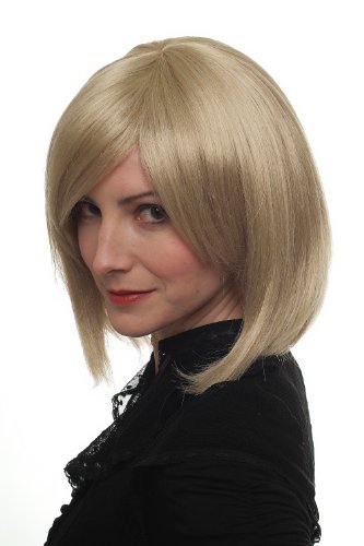 wig-me-up-1215-22-damen-per-cke-blond-bob-mittellang-30-cm-seitenscheitel image 8