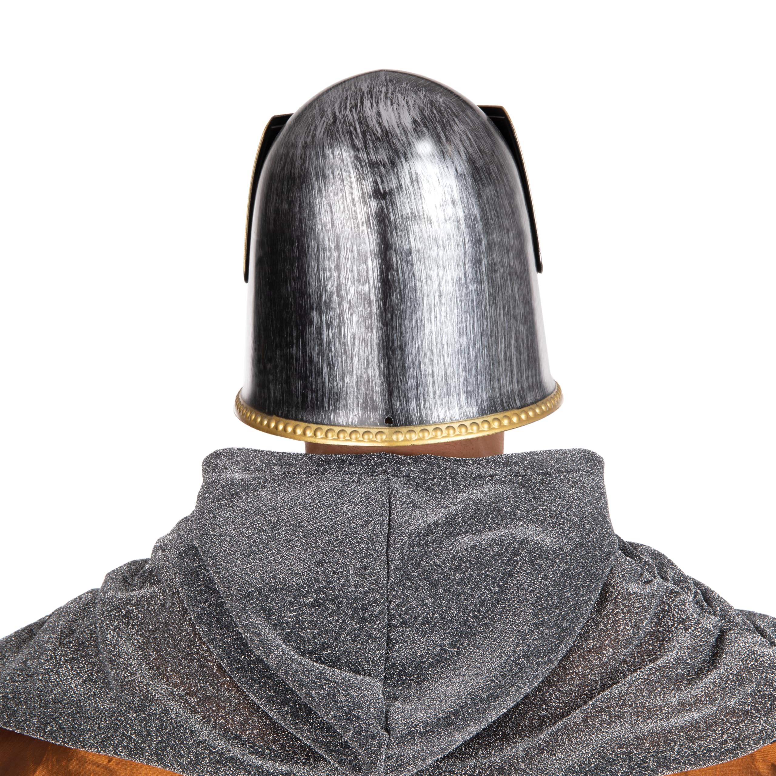 p-tit-clown-re31050-ritterhelm-gold-grau-f-r-erwachsene image 4