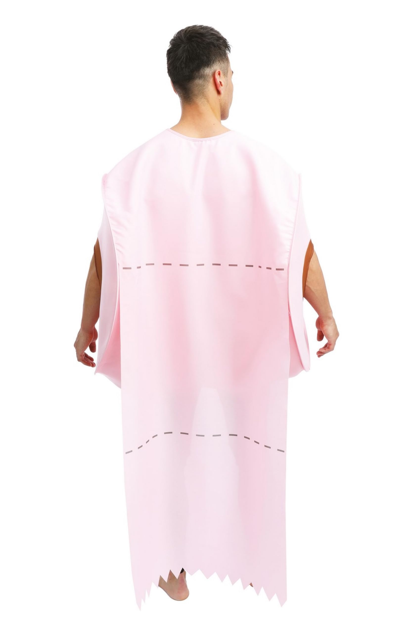 p-tit-clown-super-pq-erwachsenenkost-m-toilettenpapier-rolle-tunika-rosa-einheit image 3