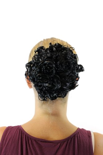 wig-me-up-jl-603-2-dutt-haarknoten-schwarz-rosen-lockig image 6