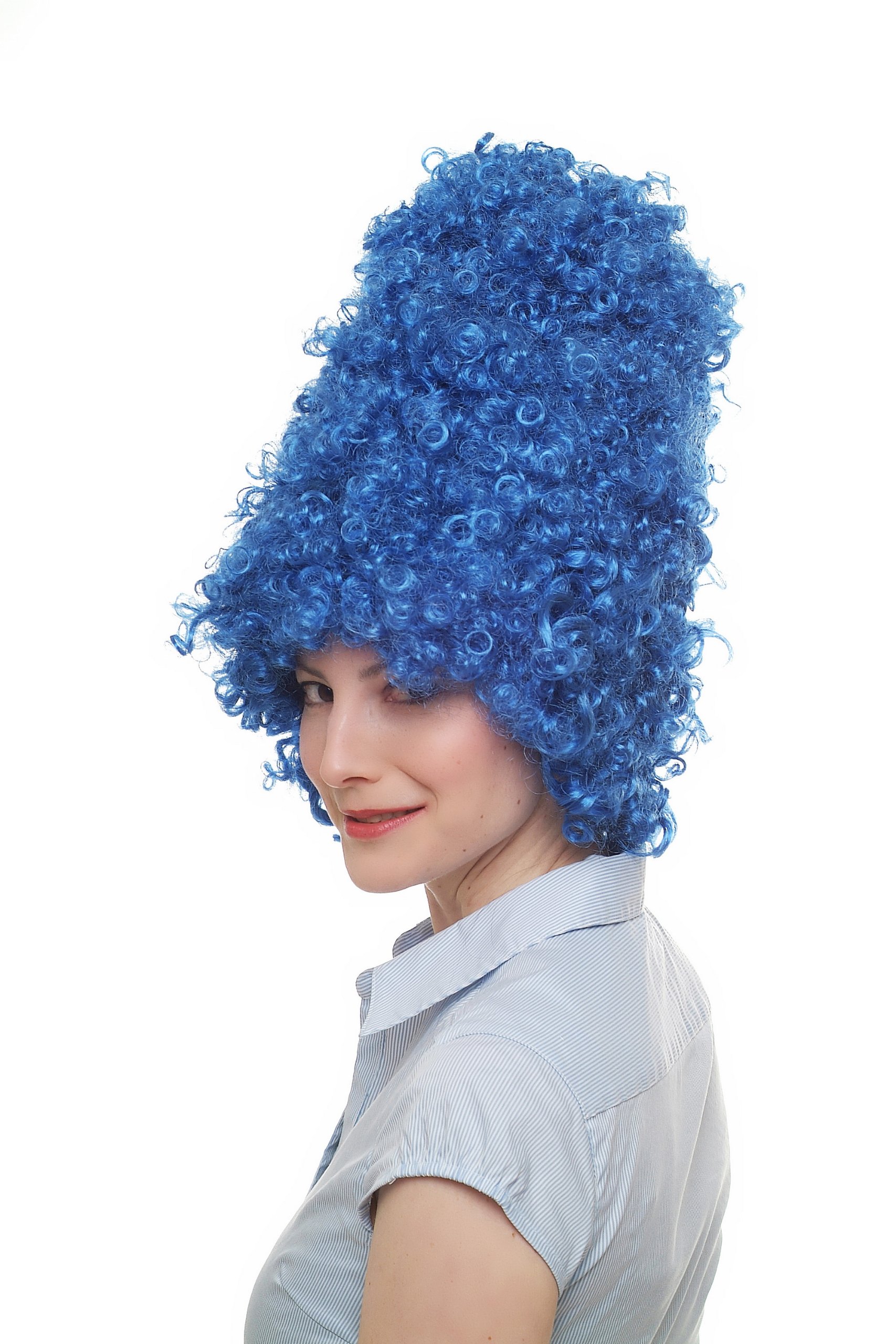 wig-me-up-8648-c3-beehive-turmper-cke-blau-35-cm image 2