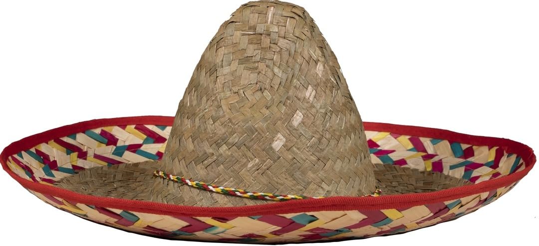 p-tit-clown-95417-sombrero-strohgeflecht-mehrfarbig-karnevalshut image 6