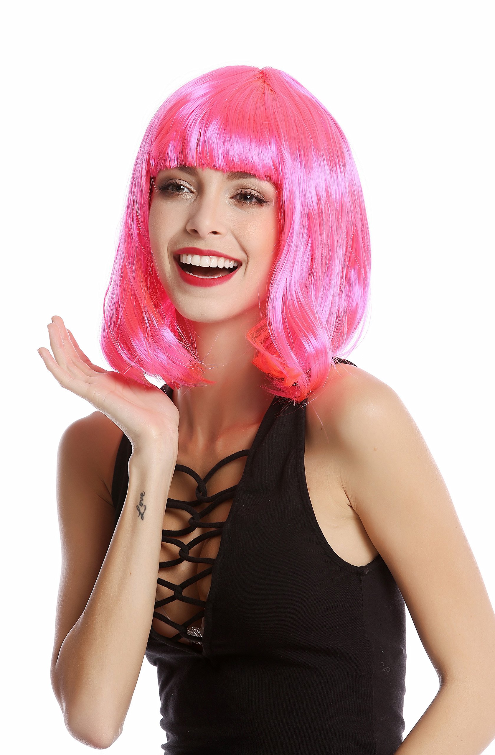 wig-me-up-0073-3-pc5-damenper-cke-longbob-schulterlang-glatt-mit-pony-in-pink-ro image 2