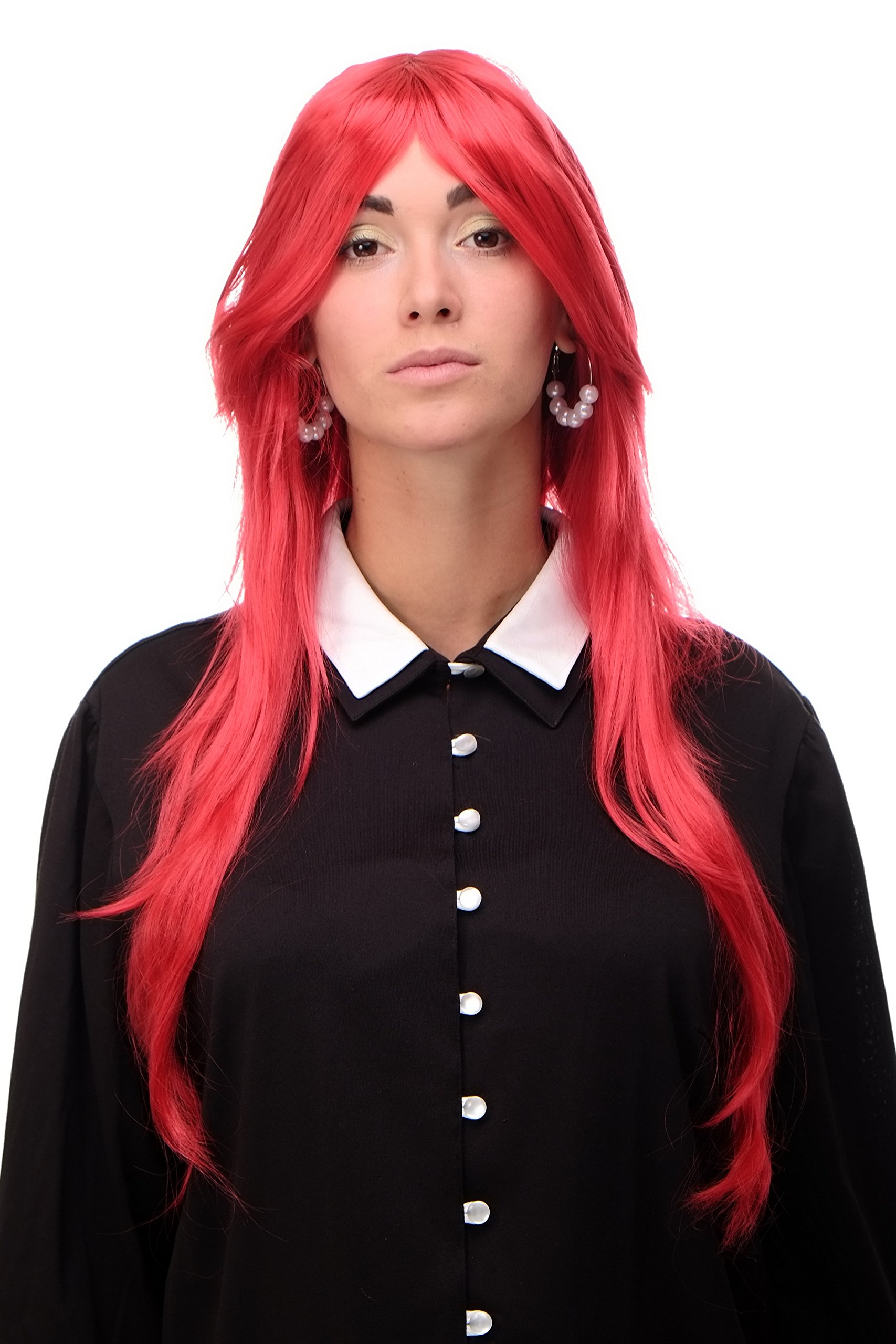 wig-me-up-damenper-cke-rot-knallrot-gestuft-glatt-75-cm-3110-t1664 image 1
