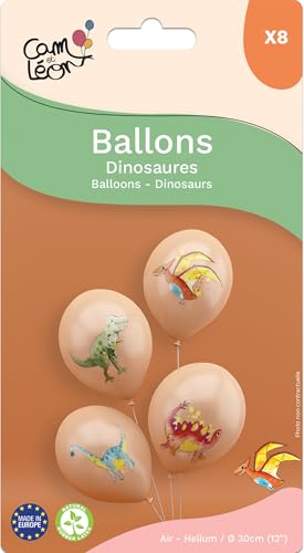 ptit-clown-22463-luftballons-geburtstag-dinosaurier-30-cm-8-st-ck image 7