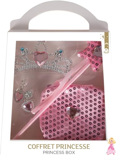 ptit-clown-prinzessin-zubeh-r-box-rosa-einheitsgr-e image 4