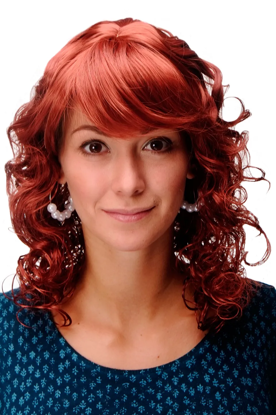wig-me-up-mc008-135-per-cke-rot-dunkel-kupferrot-45-cm-lockig image 1