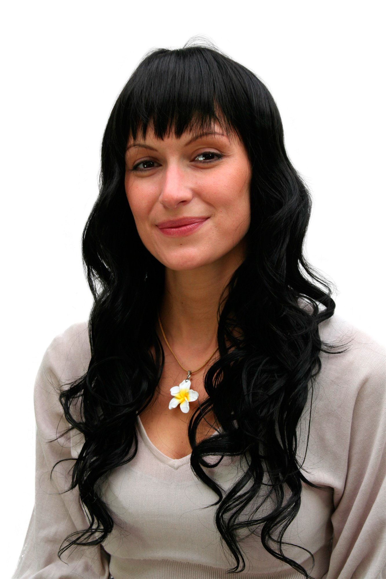 wig-me-up-6313-1b-per-cke-lang-gelockt-samtschwarz-mit-pony-ca-55-cm image 1