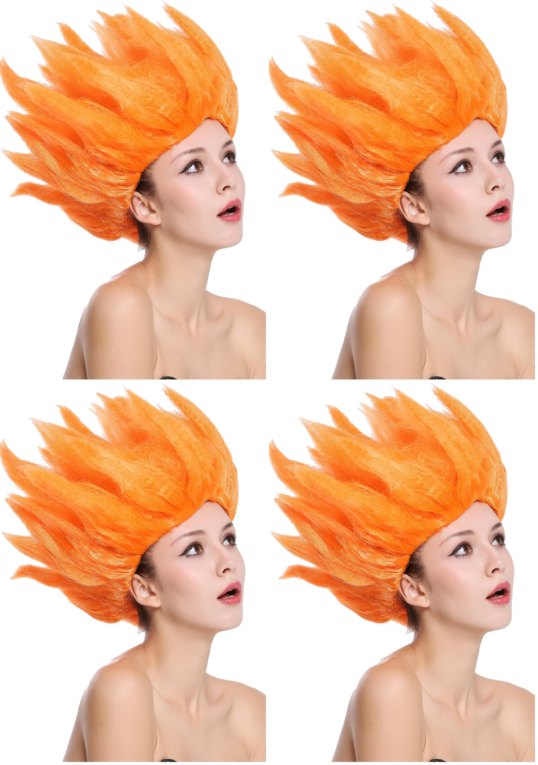 wig-me-up-party-per-cke-91062-pc24-hochtoupiert-neonorange-30-cm image 8