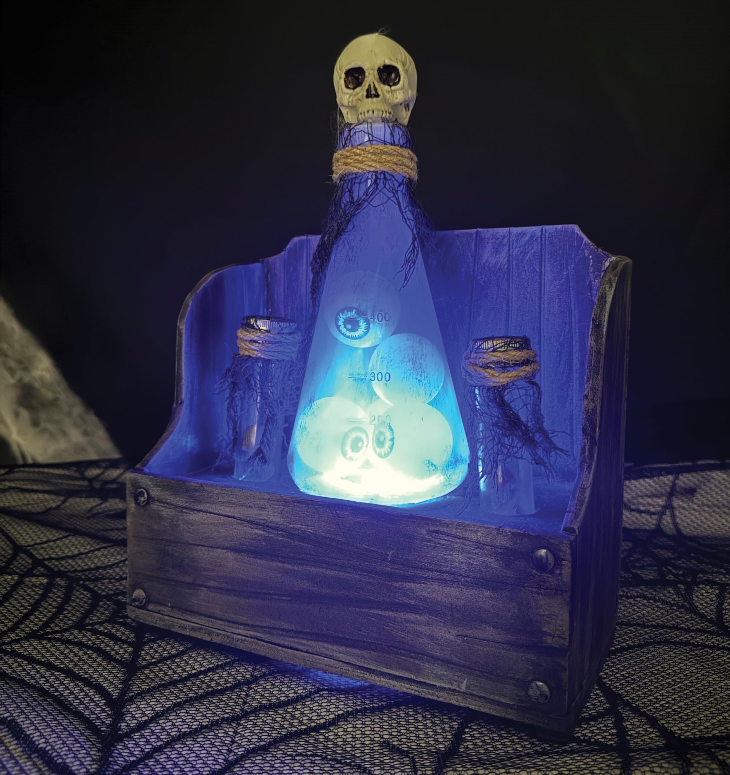 p-tit-clown-23582-halloween-hexenregal-mit-zaubertr-nken-sound-und-licht-30-cm image 3