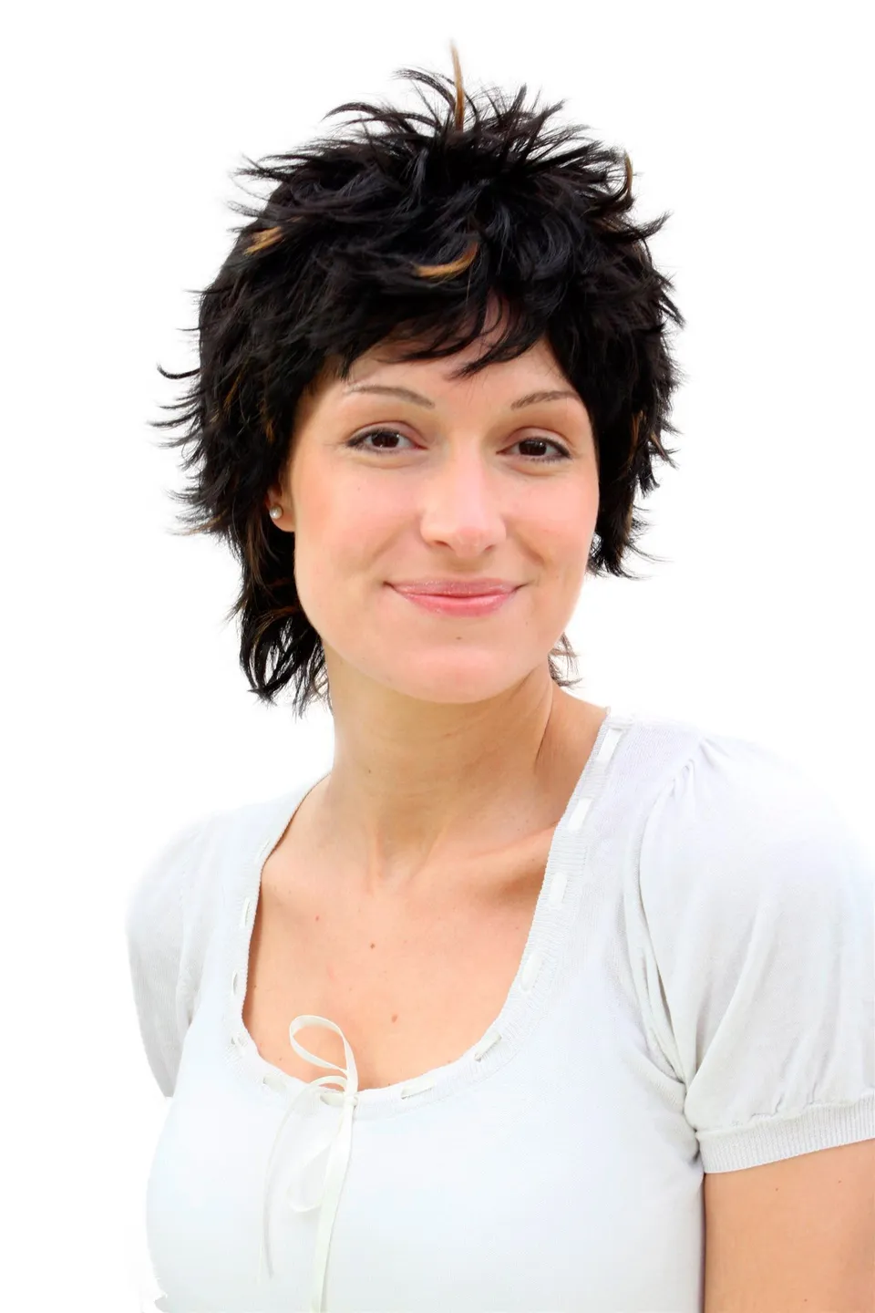 wig-me-up-per-cke-a33-2b27-kurzhaar-per-cke-schwarz-mit-blonden-str-hnen-igel-lo image 1