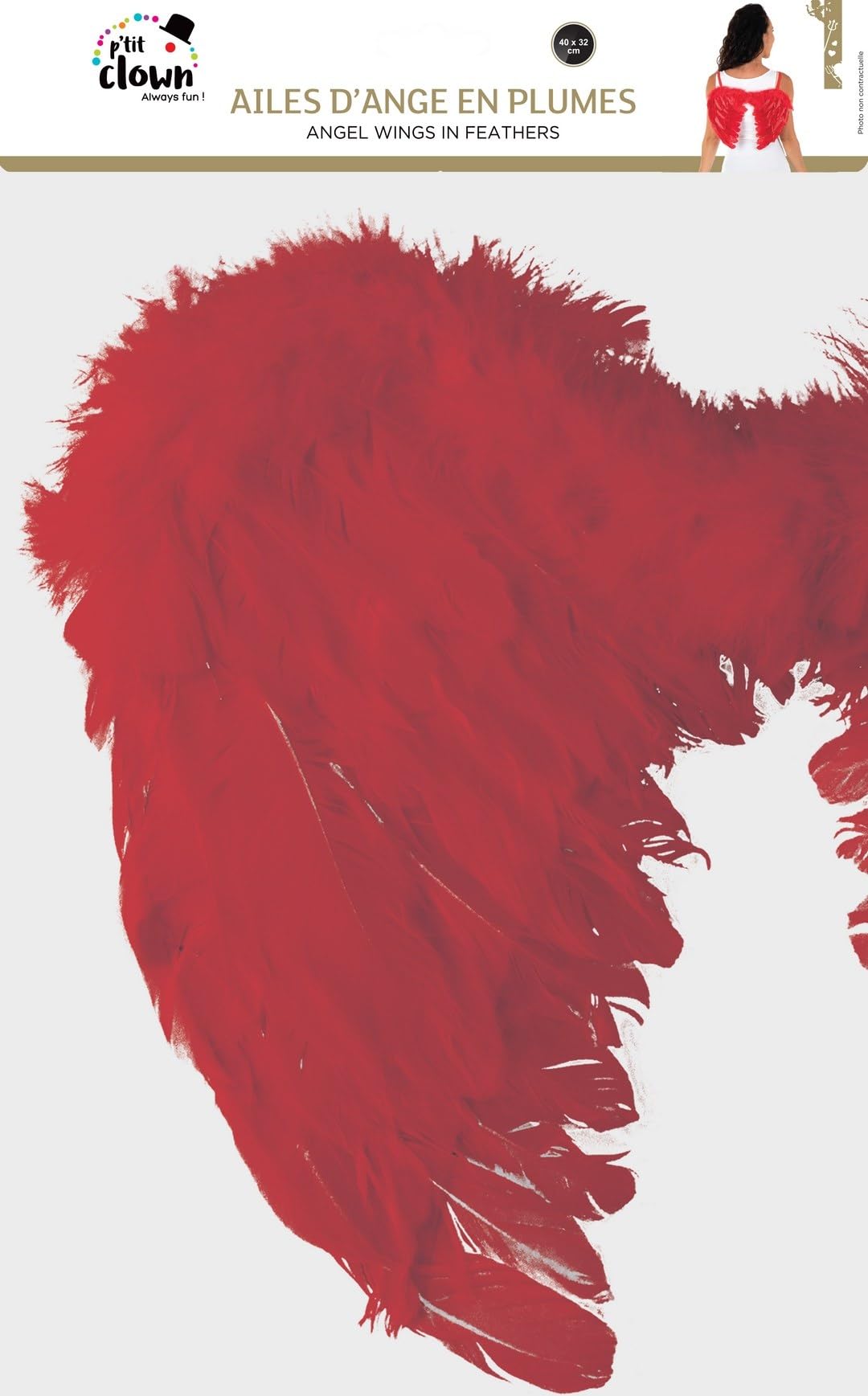 p-tit-clown-engelsfl-gel-aus-federn-40-x-32-cm-rot-angel-wings-kost-mzubeh-r-dam image 4