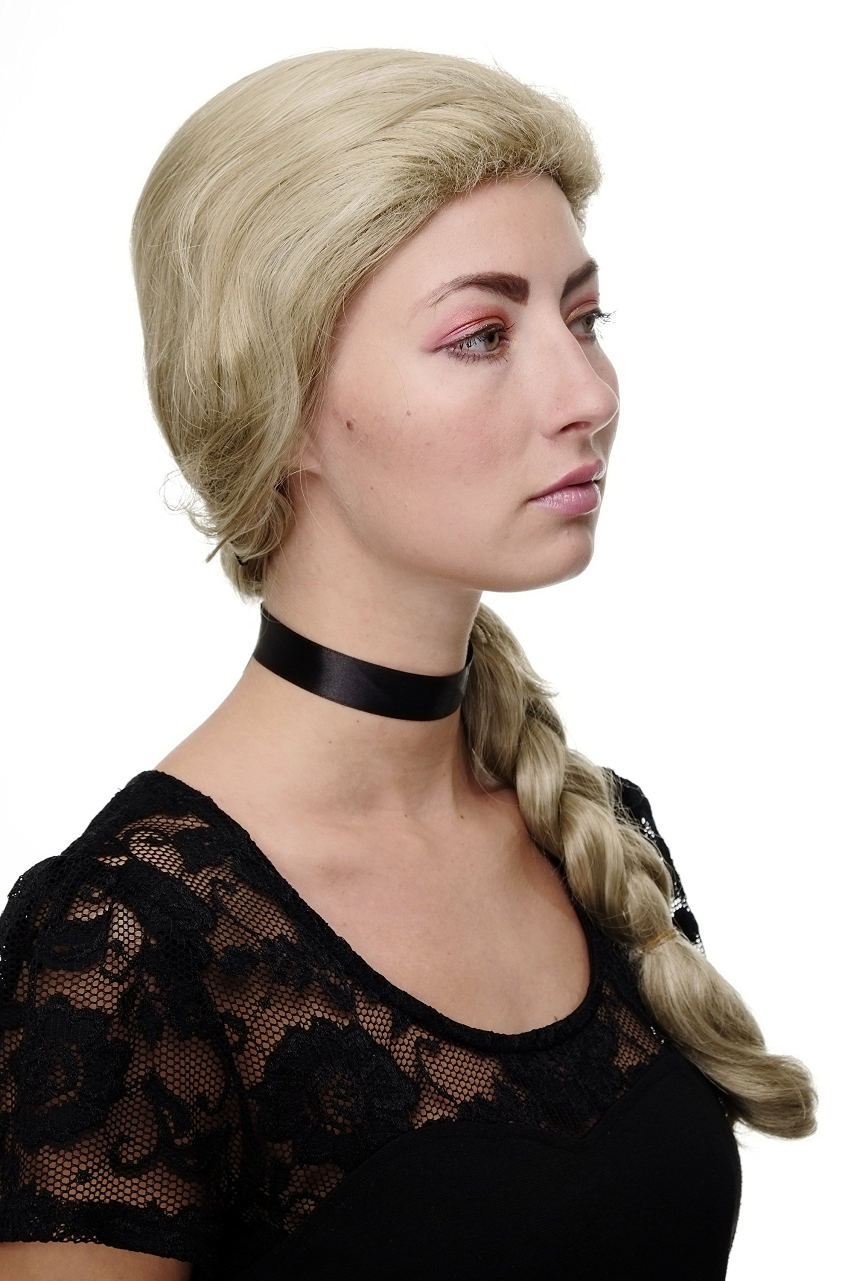 wig-me-up-gfw1782-24hk613-zopf-per-cke-blond-gestr-hnt-60-cm image 2