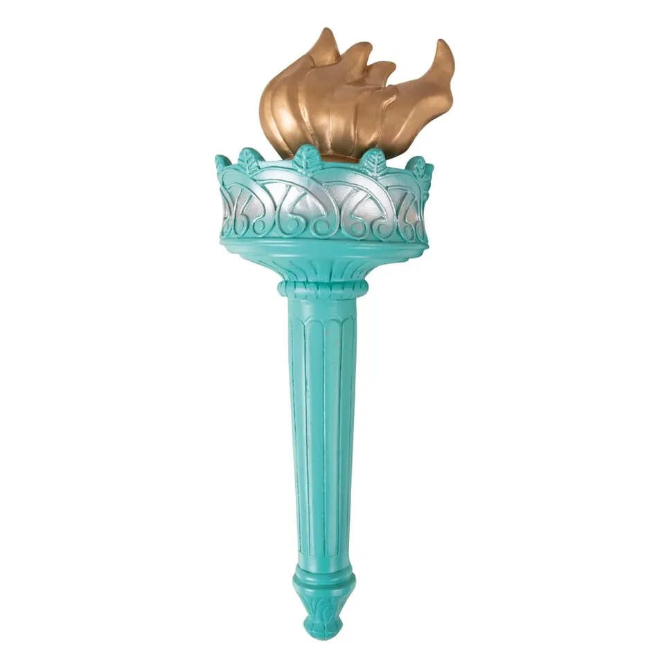 ptit-clown-54029-freiheitsstatue-fackel-30-cm-kunststoff image 1