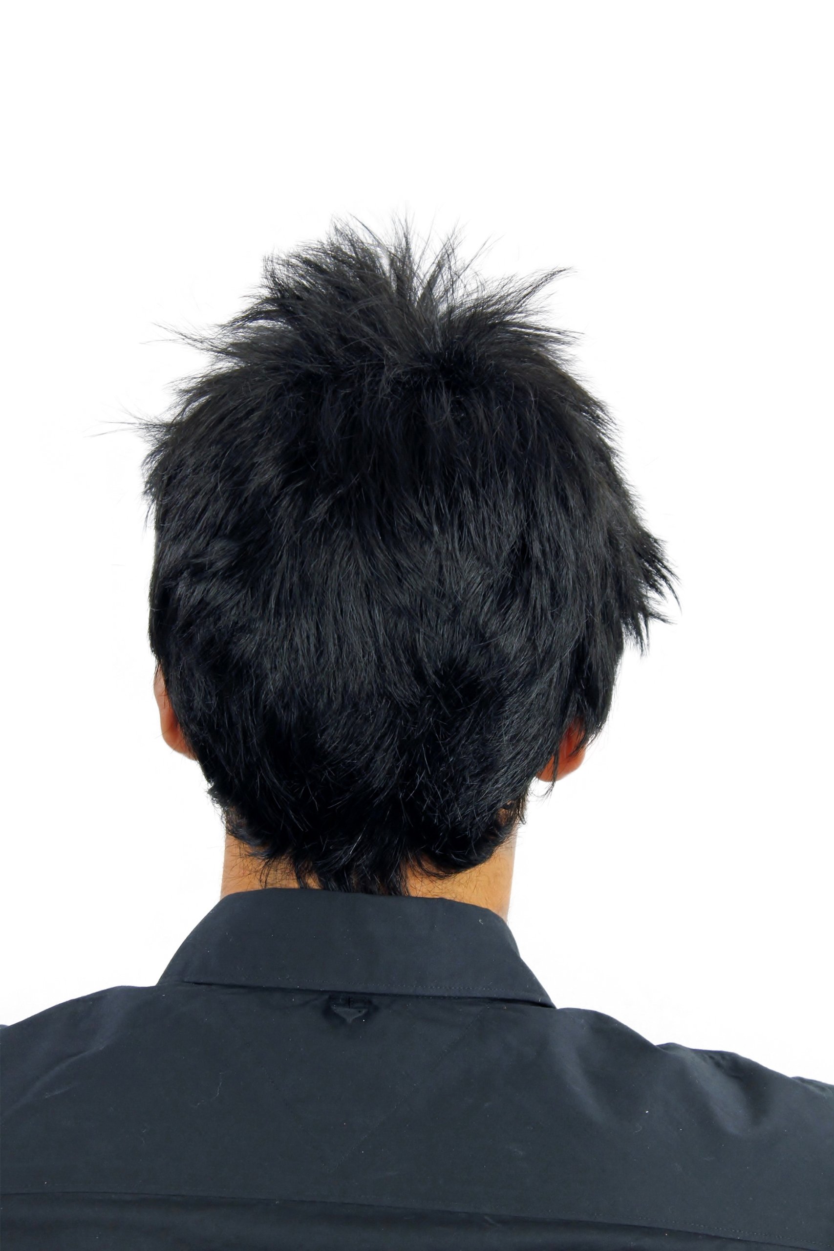 wig-me-up-wl-3041-1-herrenper-cke-kurz-wild-schwarz-25-cm image 3