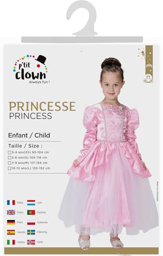p-tit-clown-prinzessinnenkleid-rosa-kind-10-12-jahre image 7